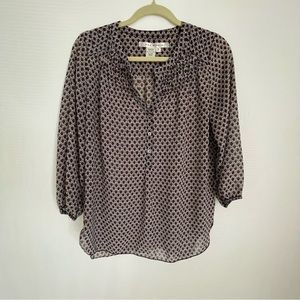 Ladies Max Studio Sheer blouse S/M
